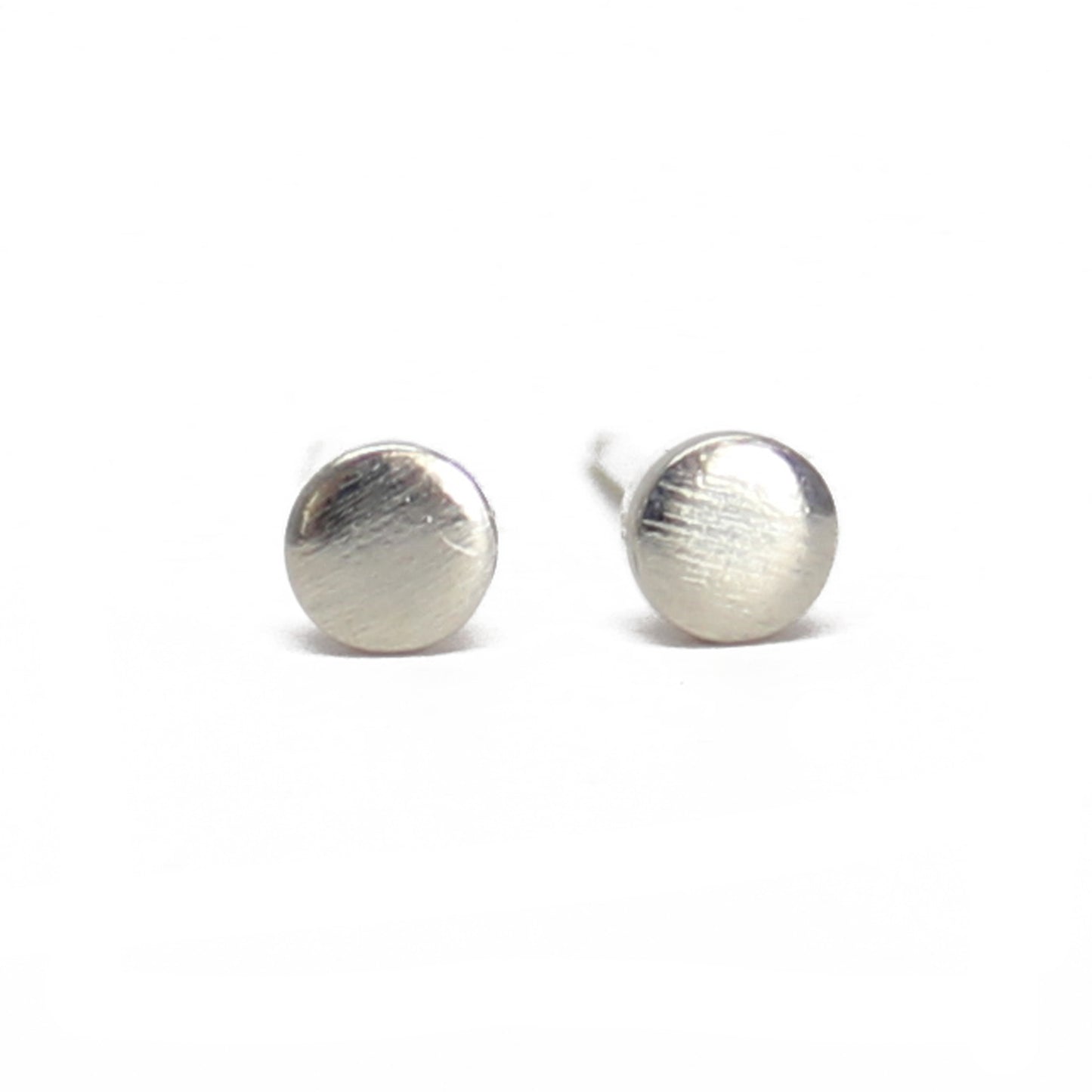 Load image into Gallery viewer, Sterling Silver Dot Stud Earrings
