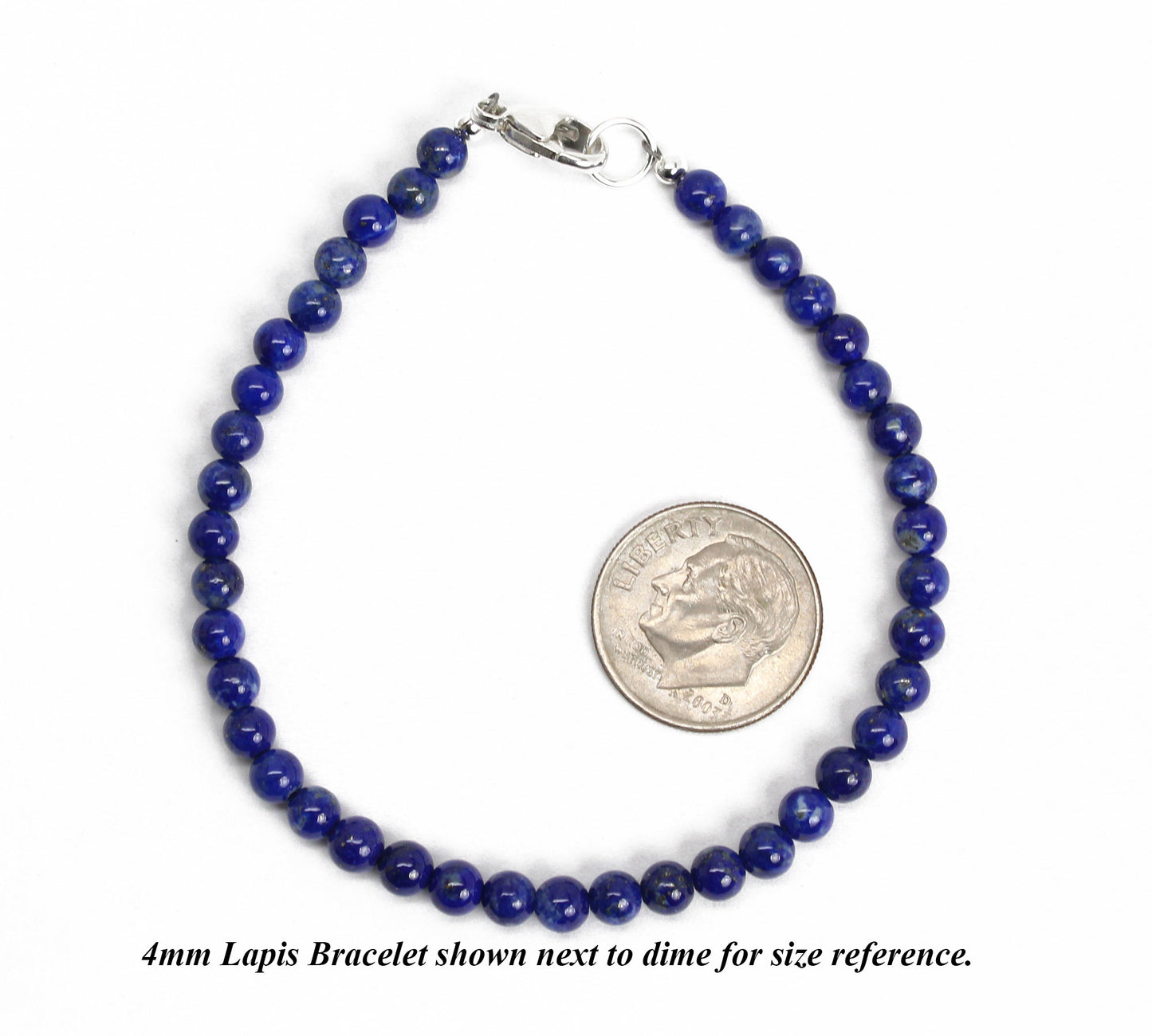 LKBEADS Lapis Lazuli 3mm, 54 Pieces rondelle Shape Faceted Cut Gemstone  Beads 7 inch Stacking Bracelet with Silver Plated Lock for Unisex.#Code-  LCBR-4098 : Amazon.in: Jewellery