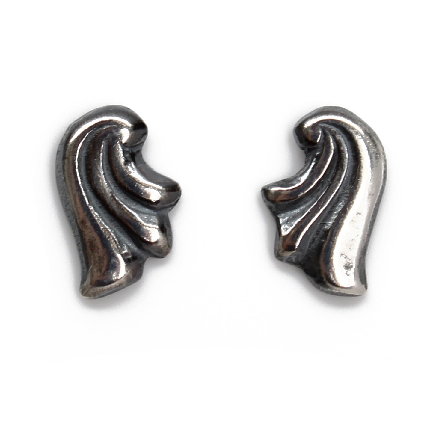 Cascading Filigree Sterling Silver Stud Earrings