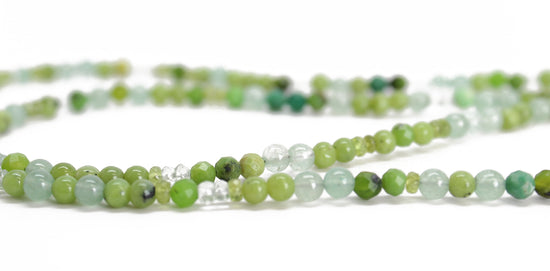 Load image into Gallery viewer, Green Gemstone Necklace

