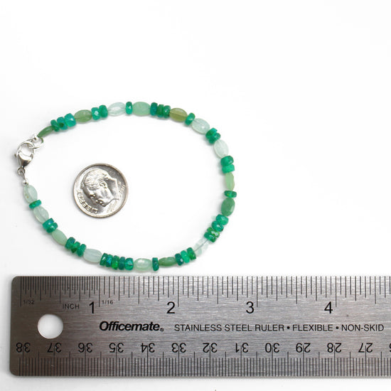 Chrysoprase Bracelet 8-8.5 mm | Oceanic Linkways in NJ USA