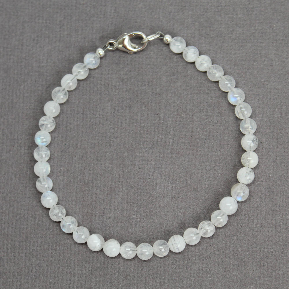 4mm Moonstone Bracelet