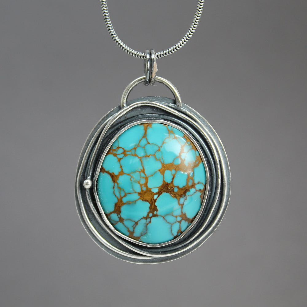 
                      
                        Pilot Mountain Turquoise Pendant Necklace
                      
                    