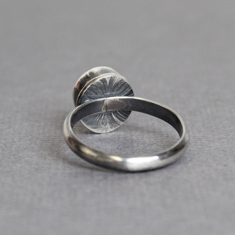 
                      
                        Pink Tourmaline Ring Bezel Set in Sterling Silver, 6.5 US
                      
                    