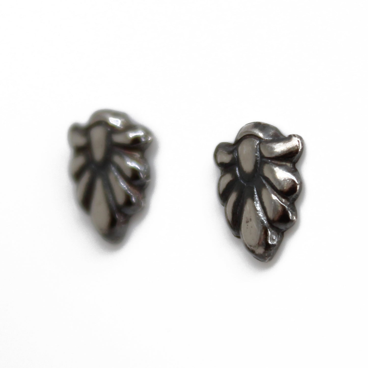 Load image into Gallery viewer, Sterling Silver Flourish Stud Earrings
