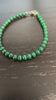 4mm Malachite Bracelet with Sterling Silver Clasp