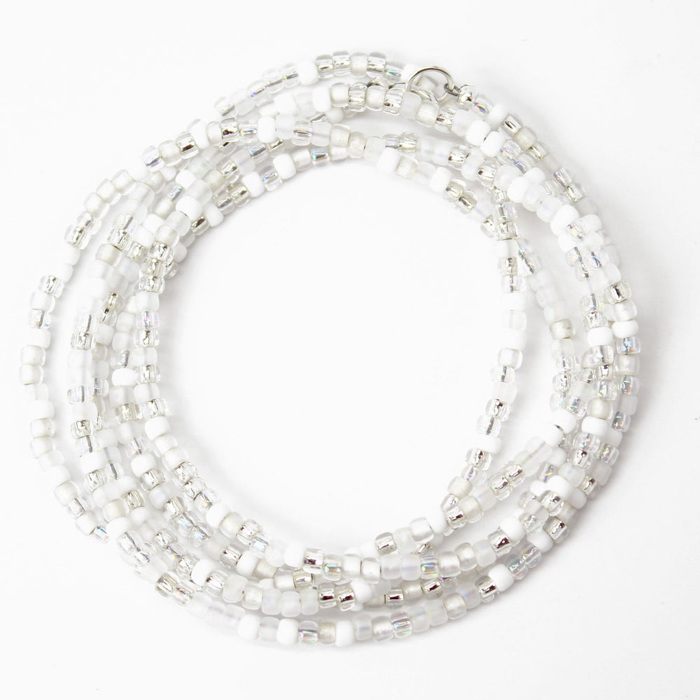 
                      
                        White Seed Bead Necklace
                      
                    