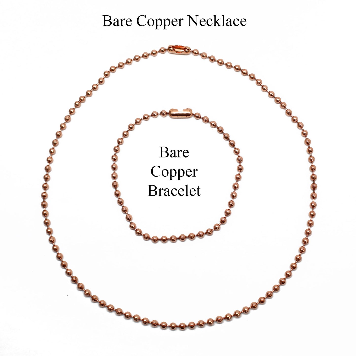 Load image into Gallery viewer, Copper Ball Chain Necklace
