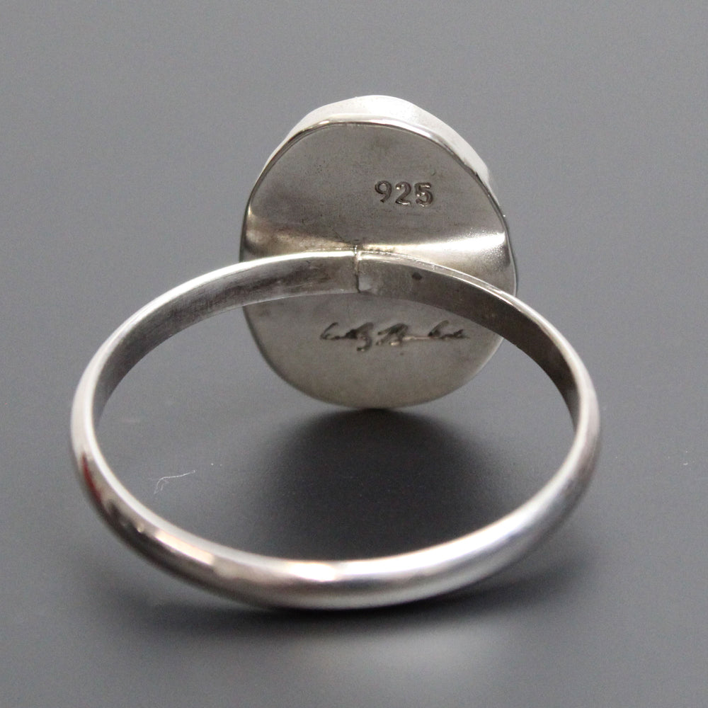 
                      
                        Dendritic Opal Ring in Sterling Silver, 8.75 US
                      
                    