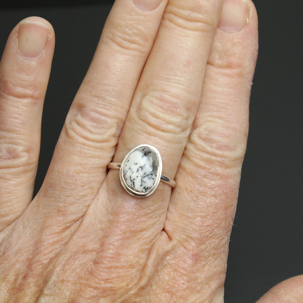 
                      
                        Dendritic Opal Ring in Sterling Silver, 8.75 US
                      
                    