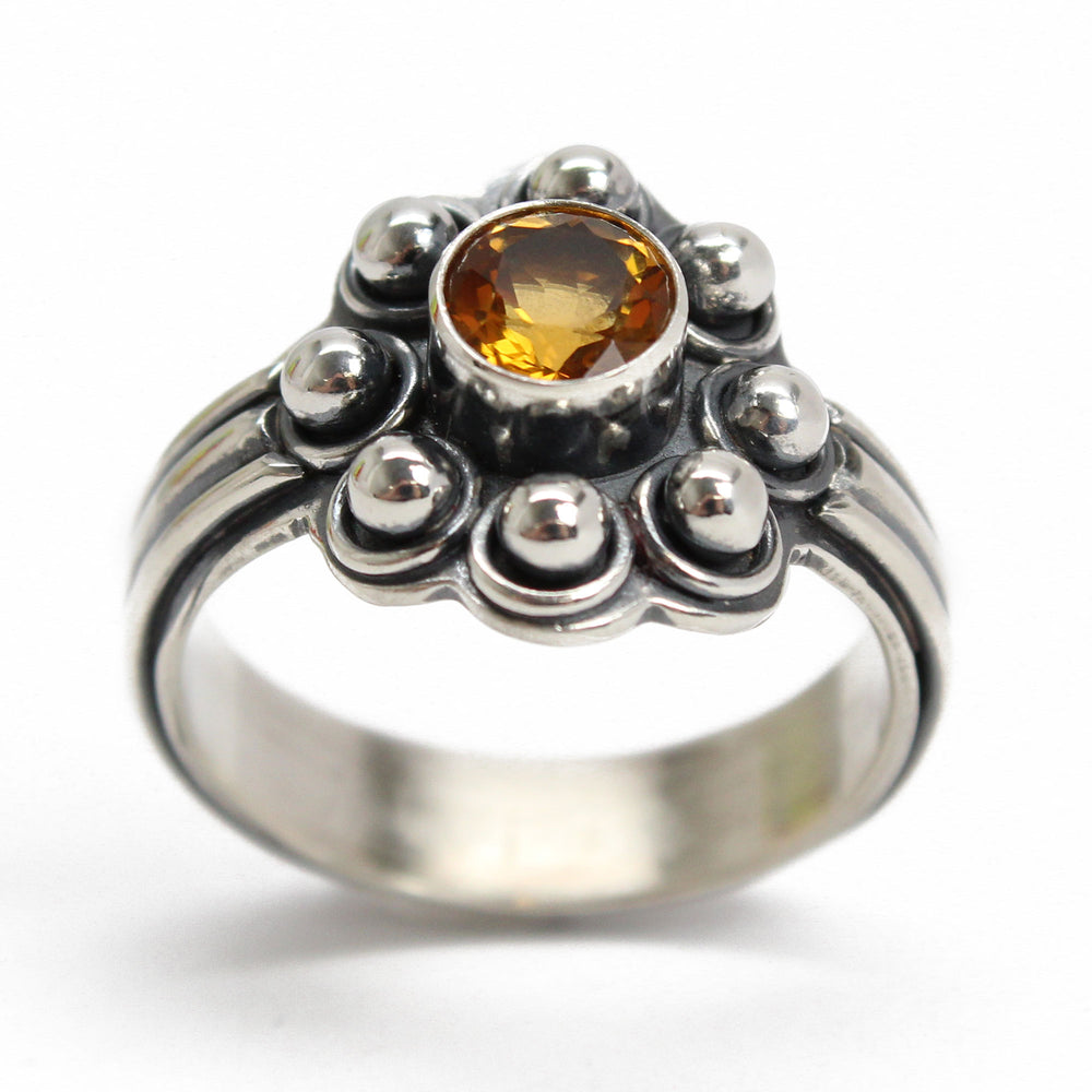 
                      
                        Golden Citrine Ring in Sterling Silver 8.5 US
                      
                    