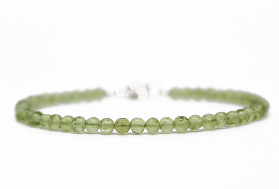 Peridot Bracelet with Lobster Clasp