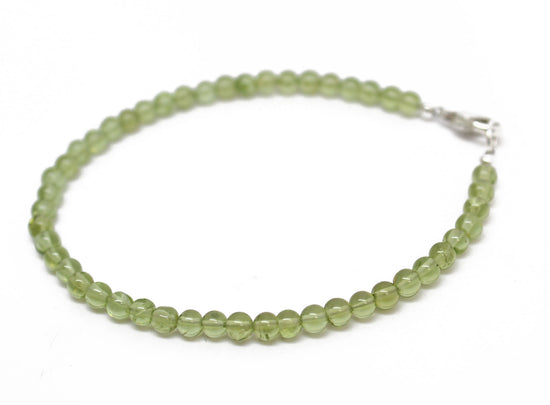Peridot Bracelet with Lobster Clasp