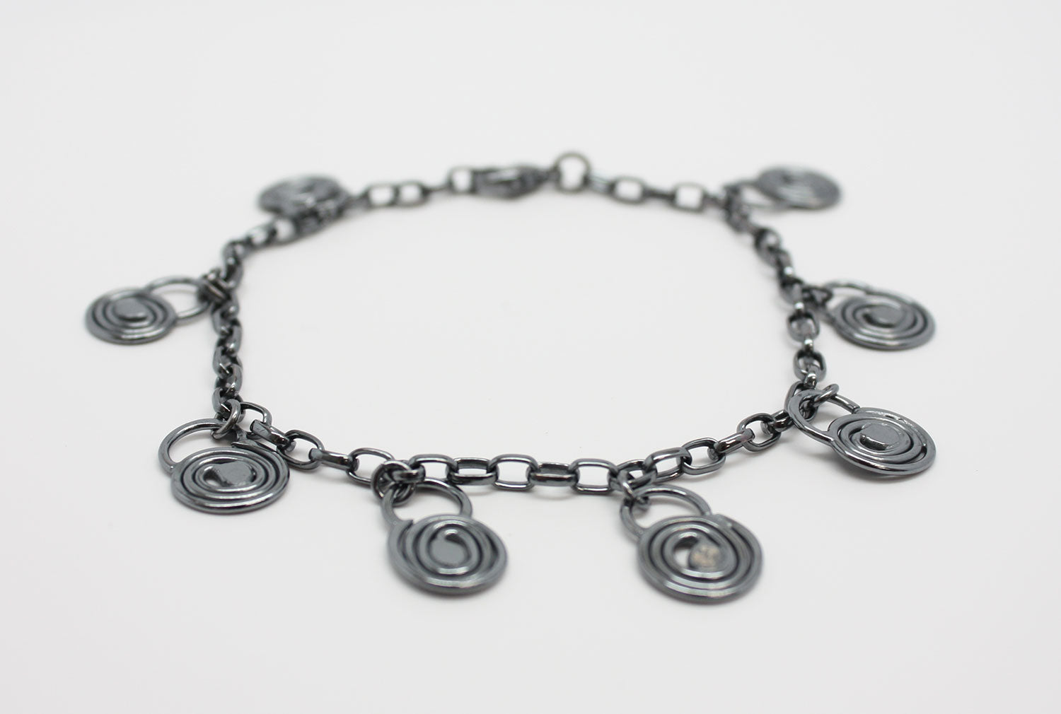 Sterling Bracelet, Handmade Sterling outlet Bracelet, Spiral Bracelet