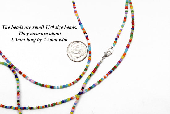 Lauren Rubinski Love Beads Purple Peace Beaded Necklace | Browns
