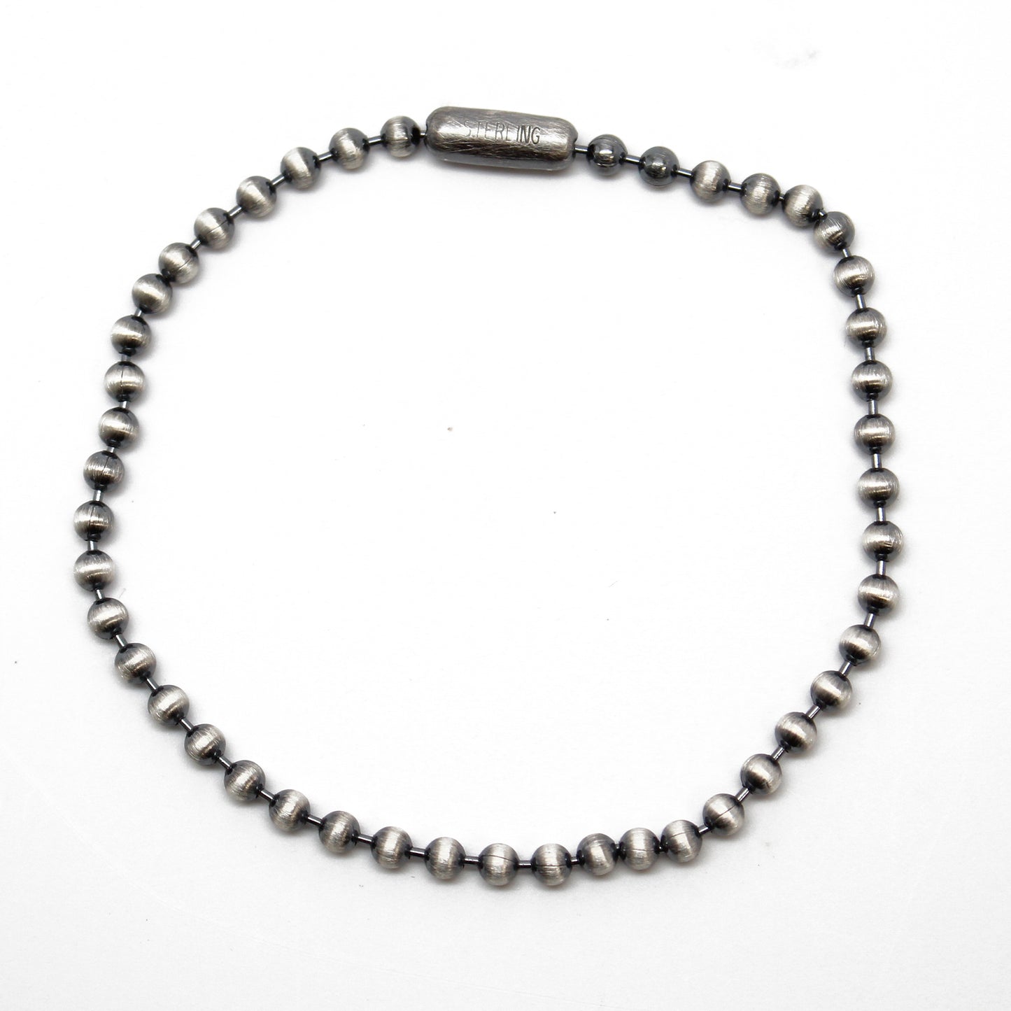 3mm Sterling Silver Bead Ball Chain Bracelet or Necklace – Kathy Bankston