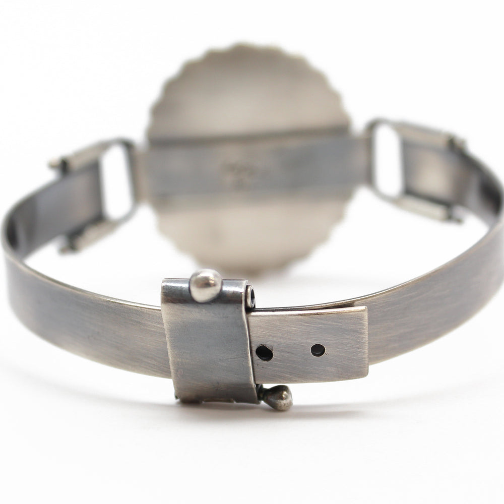 
                      
                        Pilot Mountain Turquoise Bracelet in Sterling Silver
                      
                    