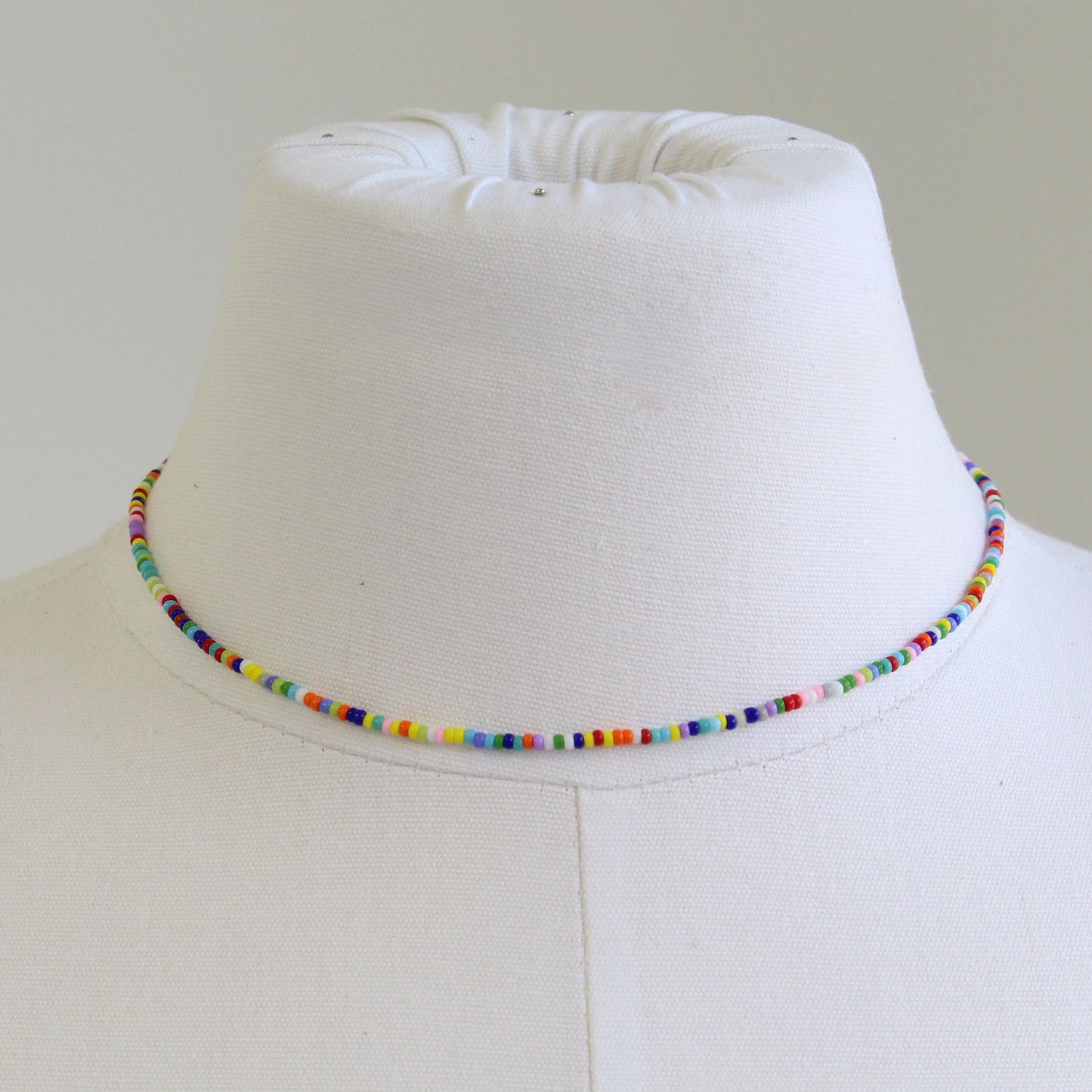Quinn Mixed Beaded Necklace Multicolor – INK+ALLOY, LLC