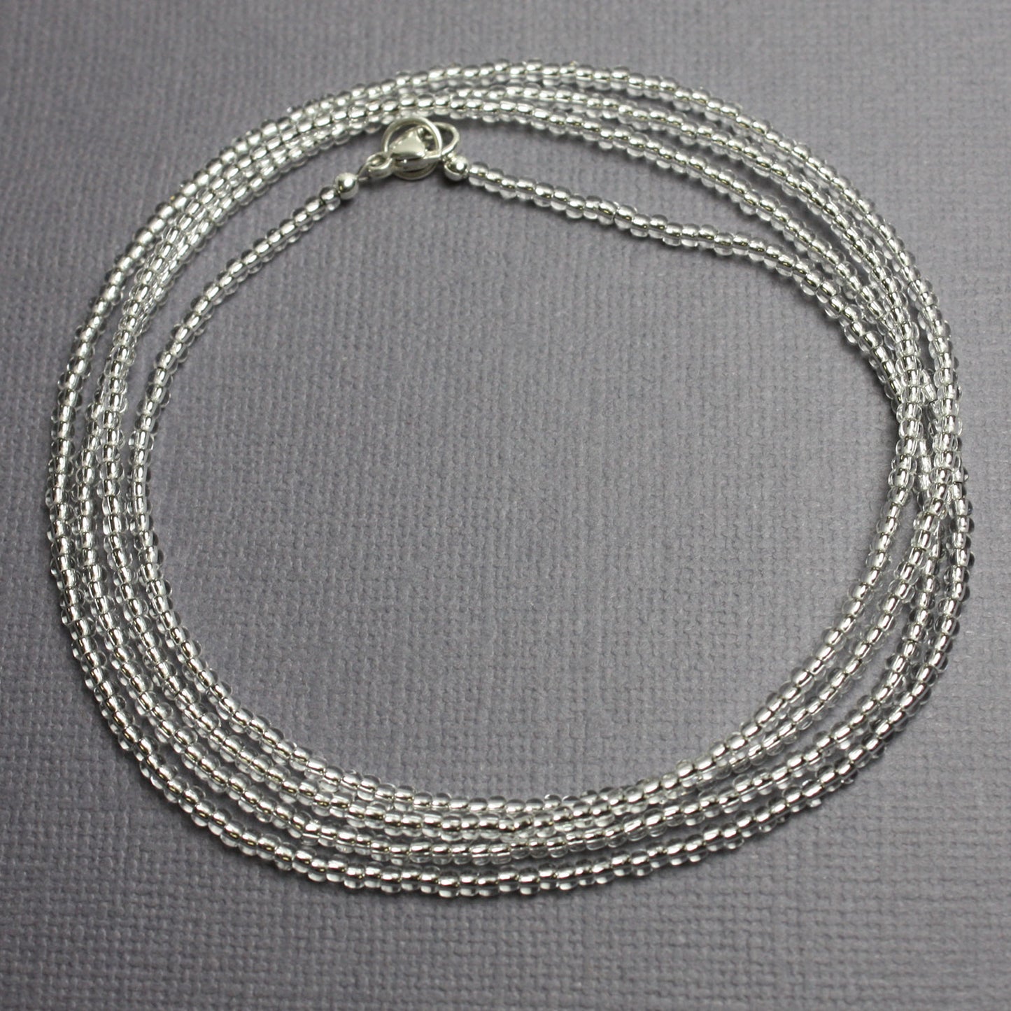 Thin 1.5mm Silver Snake Chain Necklace