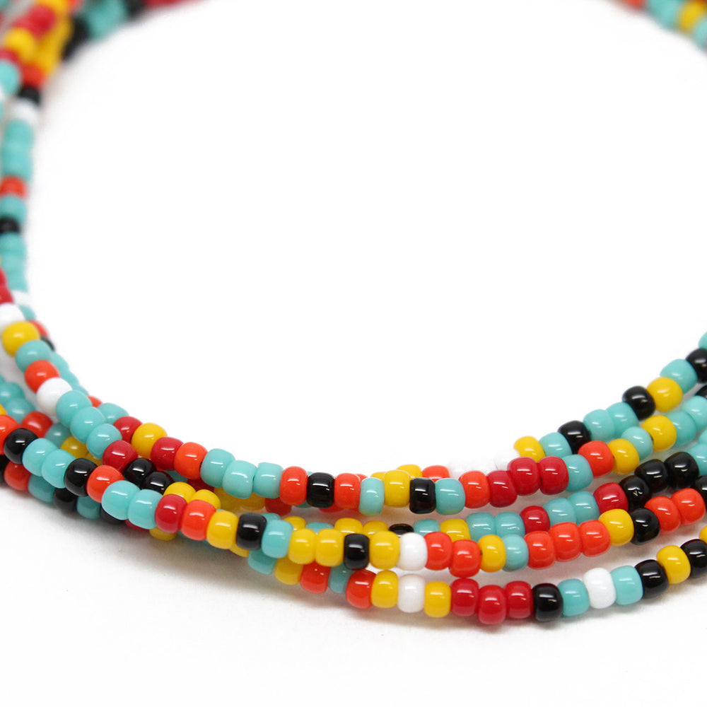 
                      
                        Southwestern Seed Bead Necklace-Single Strand
                      
                    