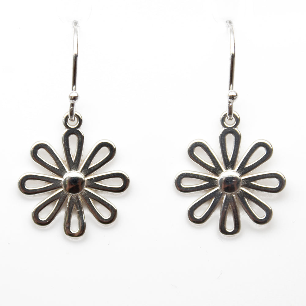 
                      
                        Little Sterling Silver Flower Earrings
                      
                    