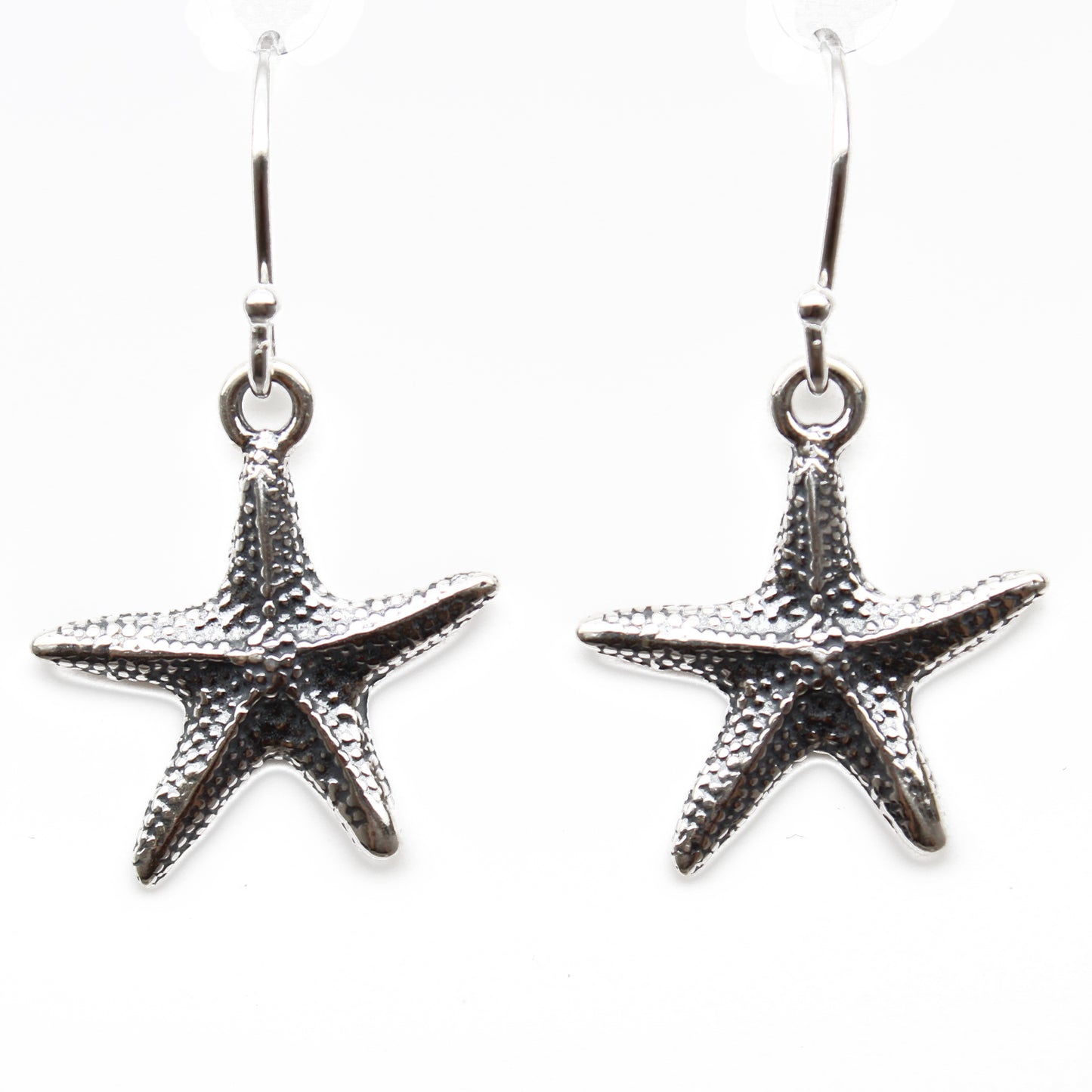 Sterling Silver Starfish Earrings