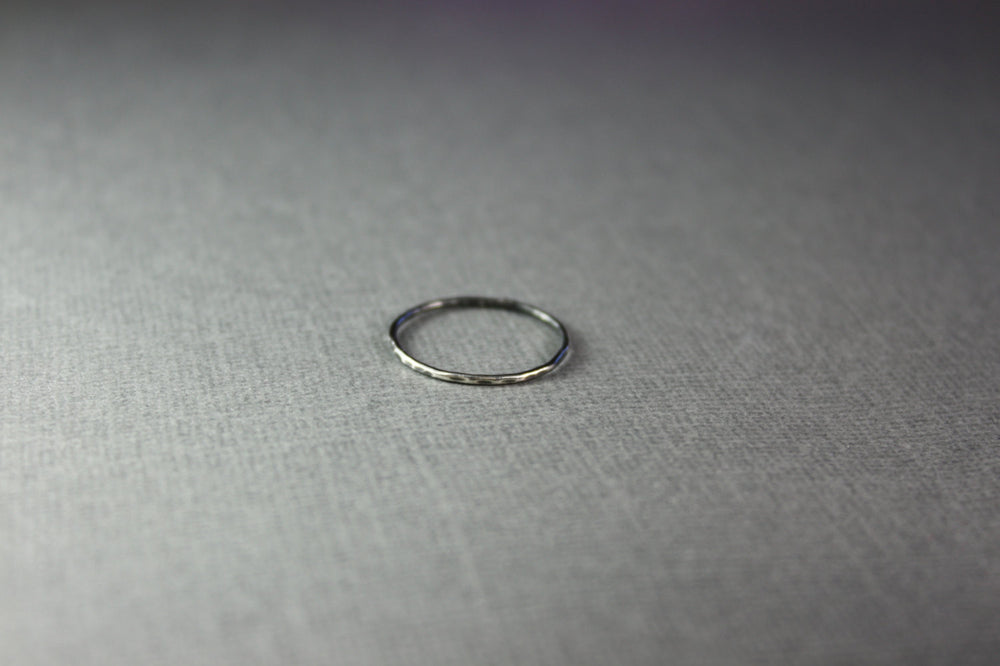 
                      
                        Thin Sterling Silver Ring
                      
                    