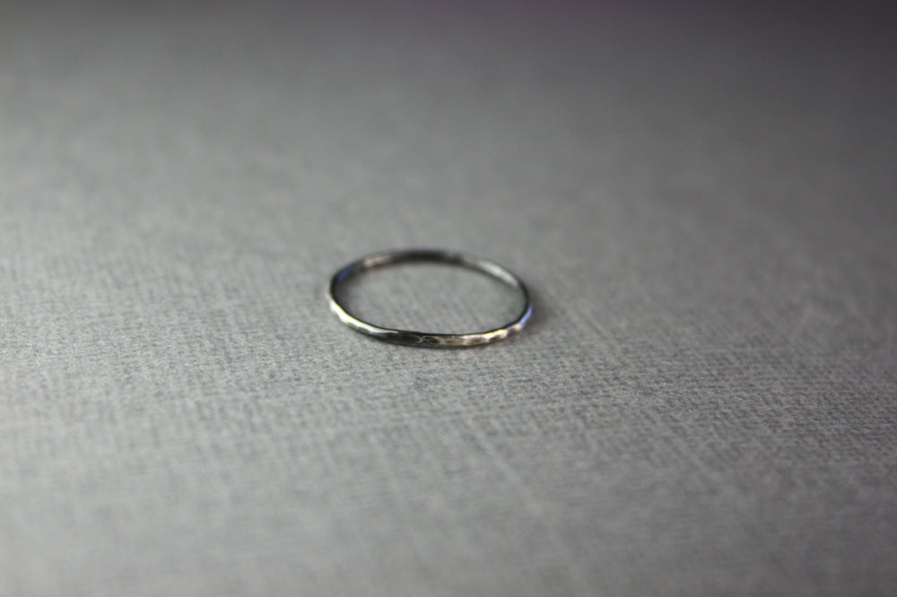 
                      
                        Thin Sterling Silver Ring
                      
                    
