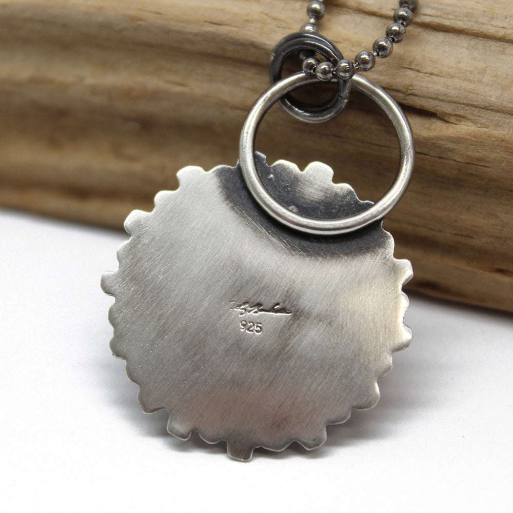 
                      
                        White Quartz Pendant Necklace in Sterling Silver
                      
                    